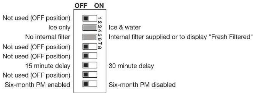 Follett 7FS100A-IW-NF-ST-00 - Deactivating the Six-Month Maintenance/Filter Change Reminder - 2