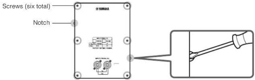 Screws (six total) Notch YAMAHA MILKON 1000000000 1000000000 1000000000 1000000000 1000000000 1000000000 1000000000 1000000000 1000000000 1000000000