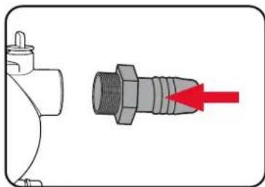 Ozito PXGTPS-0182 - Connecting Hose or Pipe to the Suction Inlet - 2