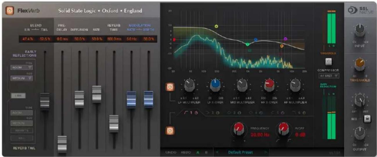 Solid State Logic Native Drumstrip - FlexVerb - 1