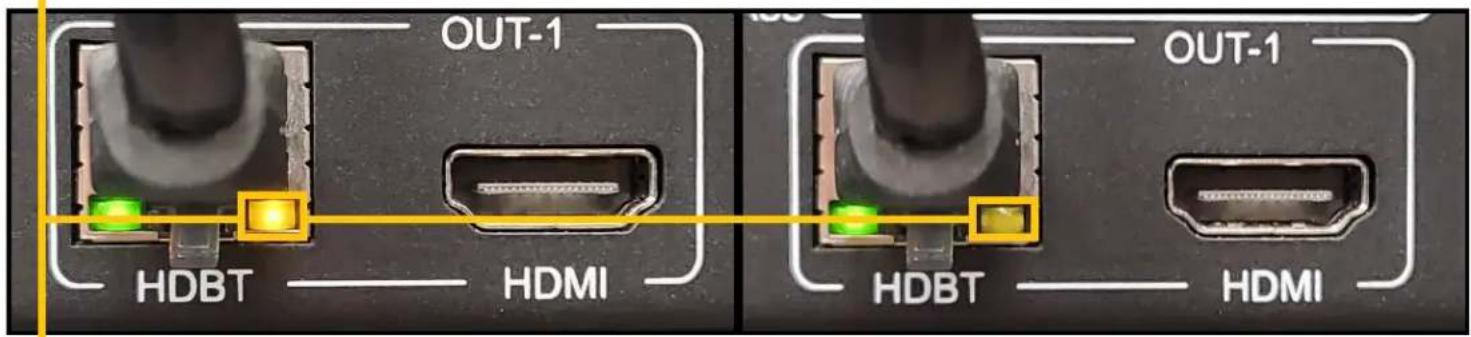 OUT-1 HDBT HDMI OUT-1 HDBT HDMI