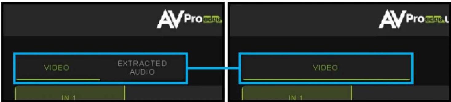 AVPro Edge AC-AXION-4 - WebUI: Audio Matrix - 1