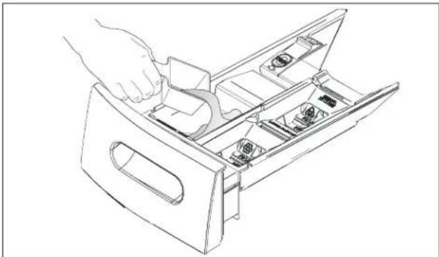 FRIGIDAIRE ATFB6700FS - OPENING AND CLOSING THE DISPENSER DRAWER - 1