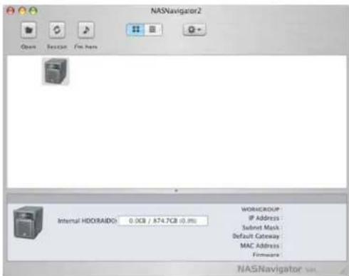 BUFFALO TeraStation 5000 - NAS Navigator2 for Mac - 2