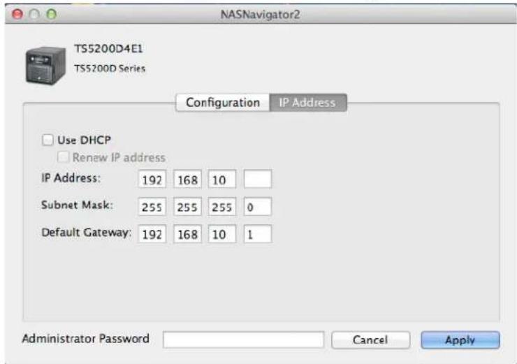 BUFFALO TeraStation 5000 - Changing the IP Address - 1