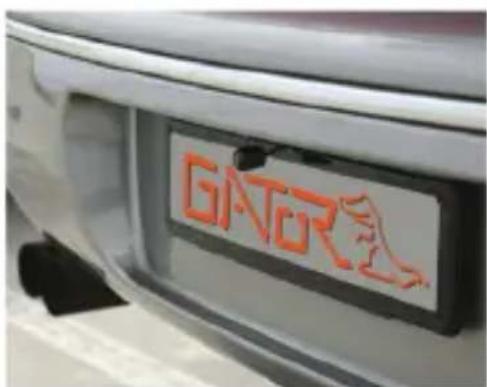Gator G427 - To install the reverse camera, take the following steps: - 1
