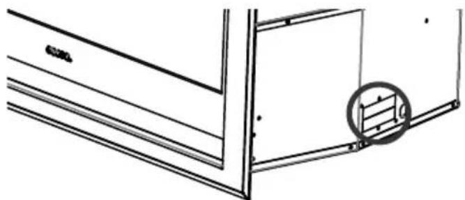 Escea DFS730 - D5 Gas Pipe Position - 1