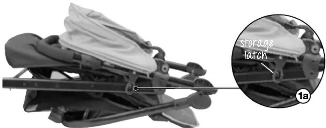 storage latch 1a