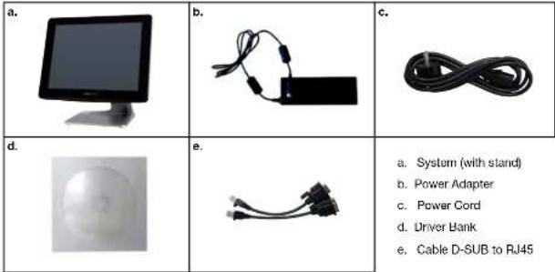 Colormetrics P4100 - PACKING LIST - 1