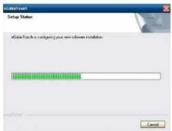eSimSun.com Setup Status eSimSun touch is configuring your new software installation. Cancel