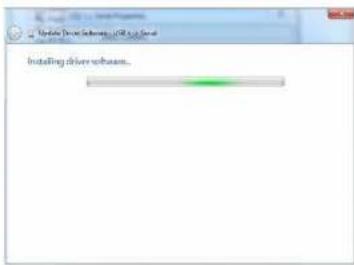 Installing driver software...