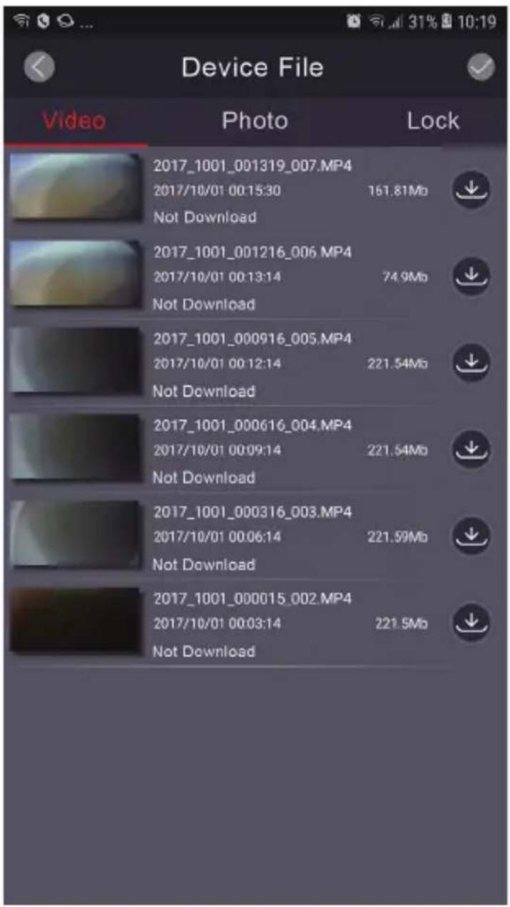 Device File Video Photo Lock 2017_1001_001319_007.MP4 2017/10/01 00:15:30 161.81Mb Not Download 2017_1001_001216_006.MP4 2017/10/01 00:13:14 74.9Mb Not Download 2017_1001_000916_005.MP4 2017/10/01 00:12:14 221.54Mb Not Download 2017_1001_000616_004.MP4 2017/10/01 00:09:14 221.54Mb Not Download 2017_1001_000316_003.MP4 2017/10/01 00:06:14 221.59Mb Not Download 2017_1001_000015_002.MP4 2017/10/01 00:03:14 221.5Mb Not Download
