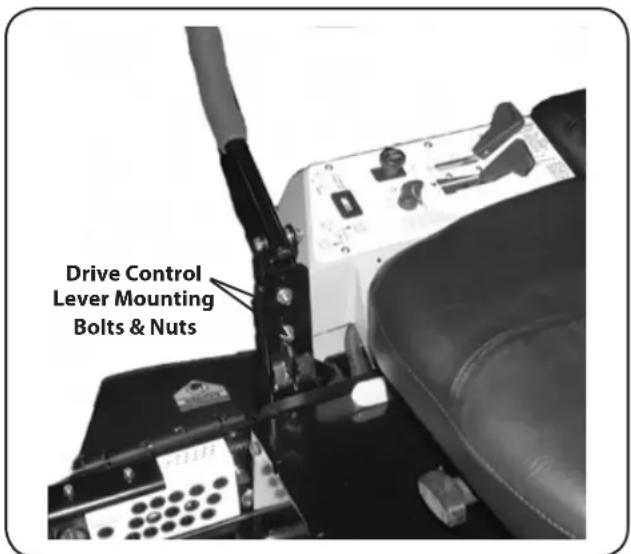 Drive Control Lever Mounting Bolts & Nuts
