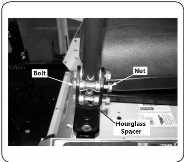 Bolt Nut Hourglass Spacer