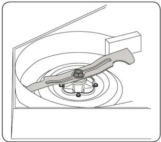 Cub Cadet Tank M72-CAT - Replacing the Blades - 2