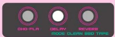 CHO-FLA DELAY REVERS MODE CLEAN SSD TAPE