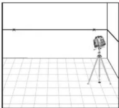 ADA Rotary 500HVG - Horizontal Line Calibration Test - 2