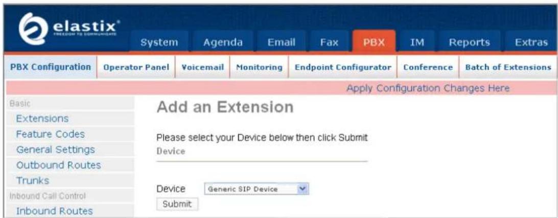 OpenVox A810P - Add SIP extensions - 1