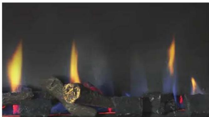 Real Flame Element 1200 MK2 - Logs and Coal - 1