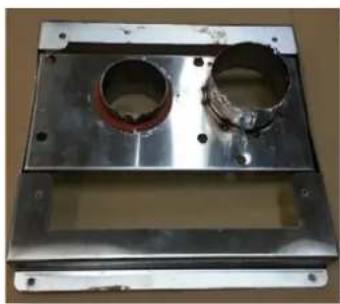 Real Flame Element 1200 MK2 - EXTERNAL WALL MOUNTED FAN MODULE INSTALLATION - 8