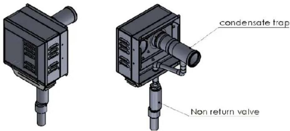 condensate trap Non return valve