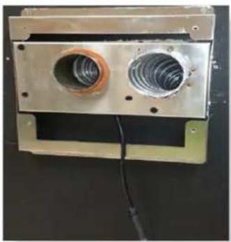 Real Flame Element 1200 MK2 - Wall Mounted Fan Module Setup - 4