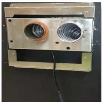 Real Flame Element 1200 MK2 - EXTERNAL WALL MOUNTED FAN MODULE INSTALLATION - 19