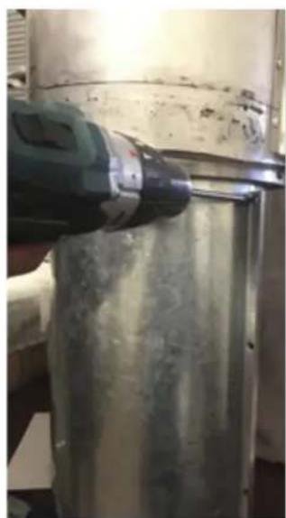 Real Flame Element 1200 MK2 - Rooftop termination - 19