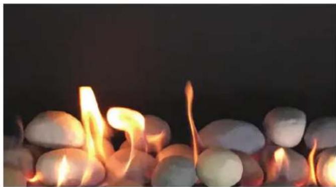 Real Flame Element 1200 MK2 - Pebbles - 1