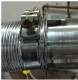 Real Flame Element 1200 MK2 - OUTLET CONNECTION FROM HEATER - 9
