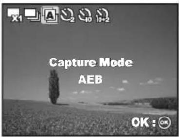 Capture Mode AEB OK : OK