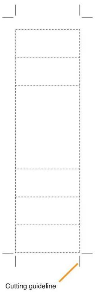 Cutting guideline