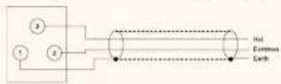TOA T-12S - CONNECTOR DIAGRAM - 1