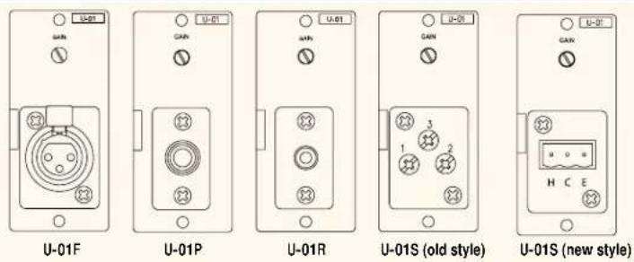 TOA T-12S - U-01 Series Unbalanced Line Input - 1