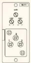 TOA U-03R - M-11S Microphone Input with Mute-Receive - 1