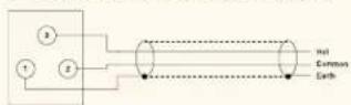 TOA U-03R - CONNECTOR DIAGRAM - 1