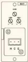 TOA U-03S - M-41S Microphone Input with Mute-Send - 1
