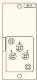 TOA U-03S - B-11S Balanced Line Input with Mute-Receive - 1