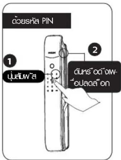 ด้วยหัส PIN 1 นุสต์วิส 2 ดันศ์ ตําดีพ- อุปลด์ คก