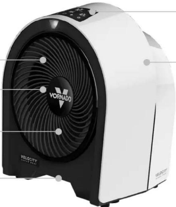 Vornado Velocity 5R - AUTOMATIC SAFETY SHUT-OFF SYSTEM - 1