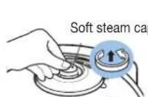 Cuckoo CRP-FHVR1008L - If the valve of the pressure part is clogged, puncture it with the cleaning pin - 2