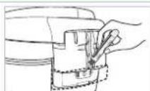 Cuckoo CRP-FHVR1008L - How to clean dew dish - 4