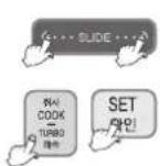 Cuckoo CRP-FHVR1008L - Enter 'Rice' menu in the home screen, select the 'Gaba Rice' and press the 'COOK/TURBO' button. - 1