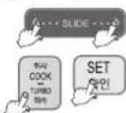 Cuckoo CRP-FHVR1008L - Press SET and then 'COOK/TURBO' button to start cooking. - 2