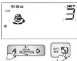 Diagram showing two control buttons with icons and text labels, likely for a software interface or system settings.