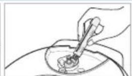 Cuckoo CRP-AHSS1009FN - How to use cleaning pin and brush kit - 3