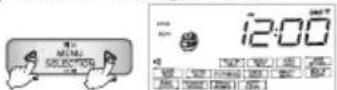 Cuckoo CRP-AHSS1009FN - ① "MENU" setting screen - 1