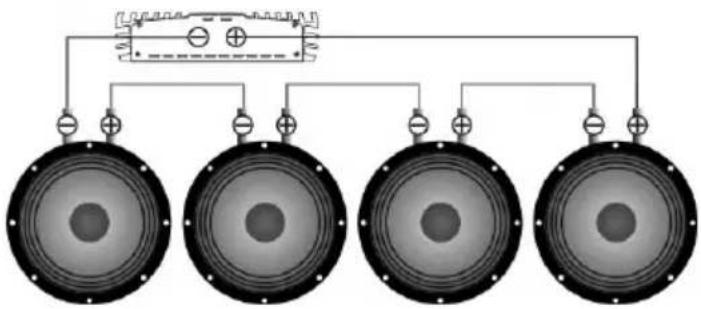 Deaf Bonce Apocalypse AP-W80 - Serial connection of the speakers - 3