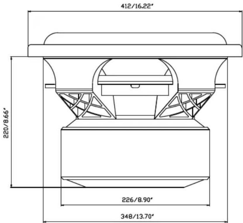 Deaf Bonce Avatar STU-12D1/D2 - РАЗМЕРЫ - 2