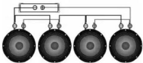 Deaf Bonce Avatar ABR-240.4 - Параллельное соединение акустических систем (динамиков) - 3